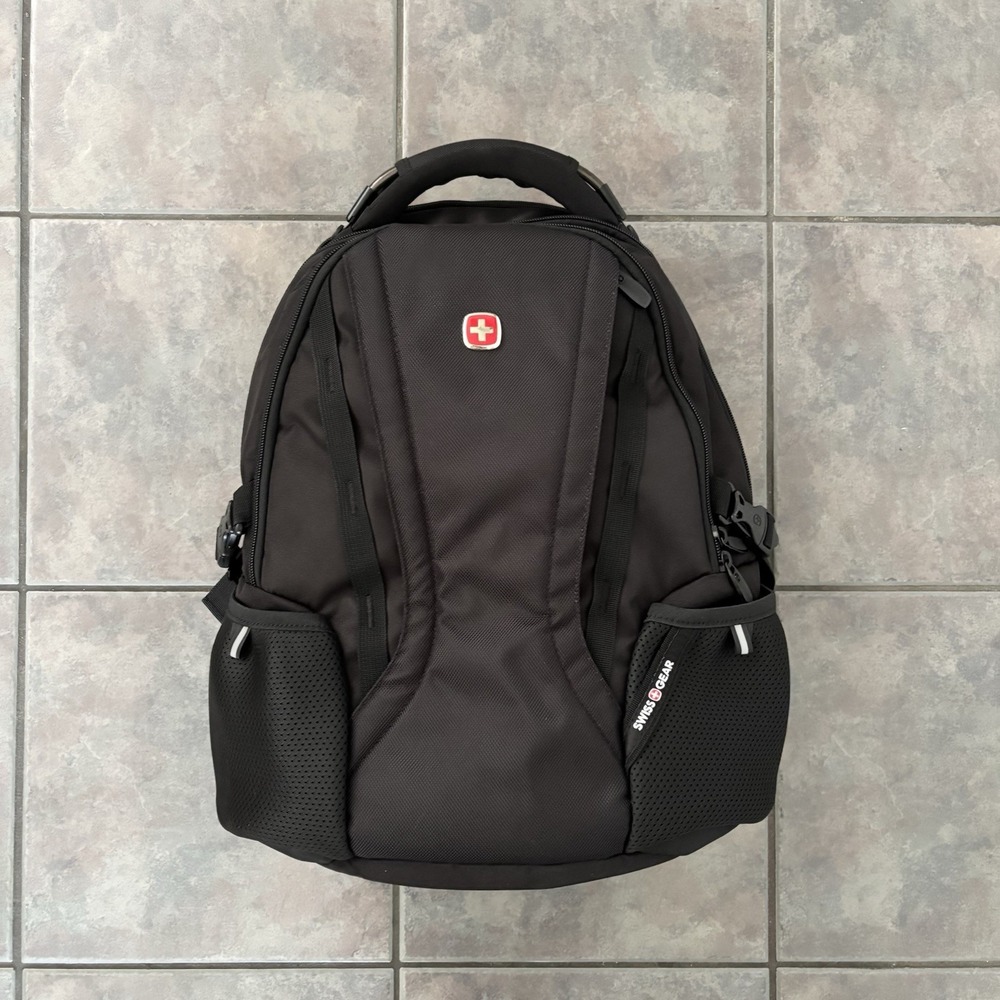 SWISSGEAR Tech Backpack Travel Laptop Scan-Smart TSA 20" Black NWT